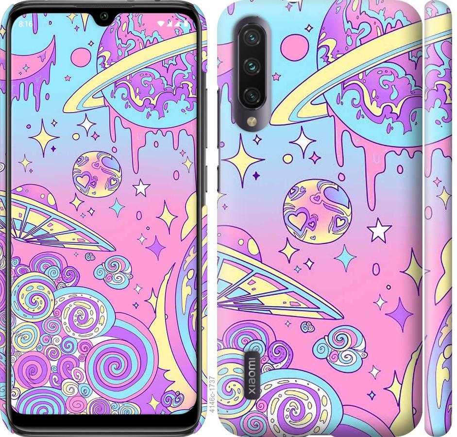 

Чохол на Xiaomi Mi A3 Рожева галактика