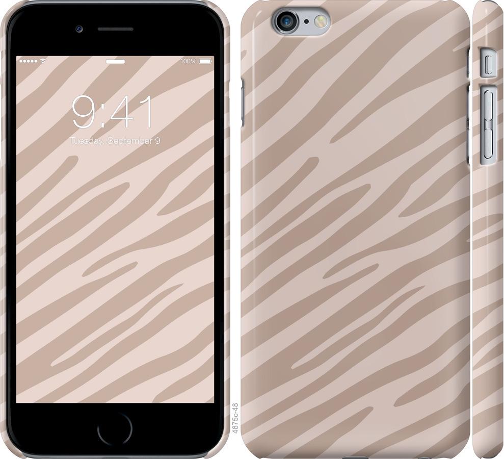 

Чохол на iPhone 6 Plus Зебра беж