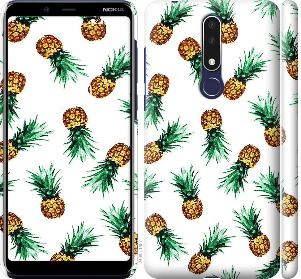 

Чохол на Nokia 3.1 Plus ананас