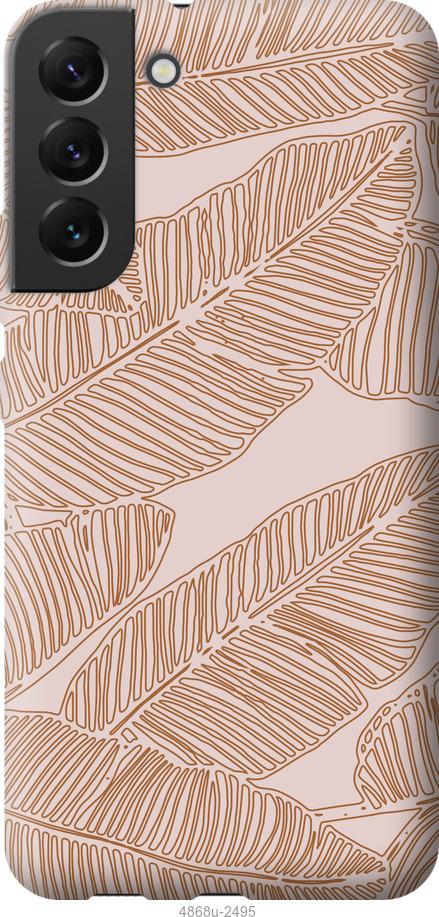 

Чохол на Samsung Galaxy S22 Plus Листя банана