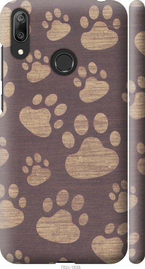 

Чехол на Huawei Y7 2019 Следы тигра