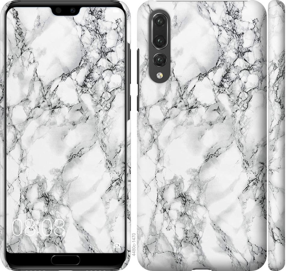 

Чохол на Huawei P20 Pro мармур білий