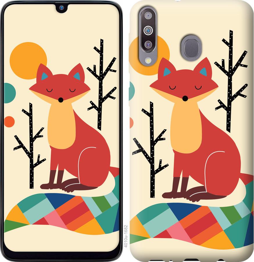 

Чехол на Samsung Galaxy M30 Rainbow fox