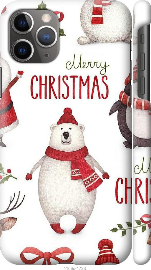 

Чехол на iPhone 11 Pro Max Merry Christmas
