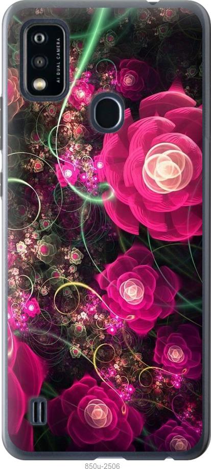 

Чохол на ZTE Blade A51 Абстрактні квіти 3