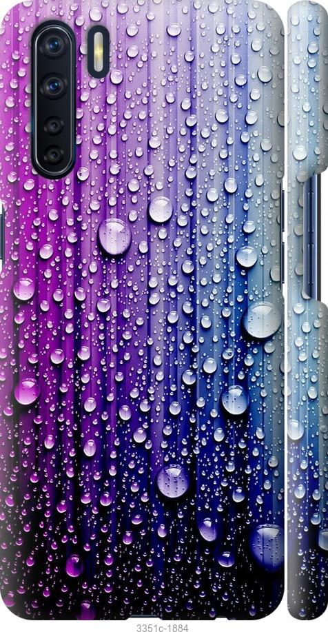 

Чехол на Oppo A91 Капли воды