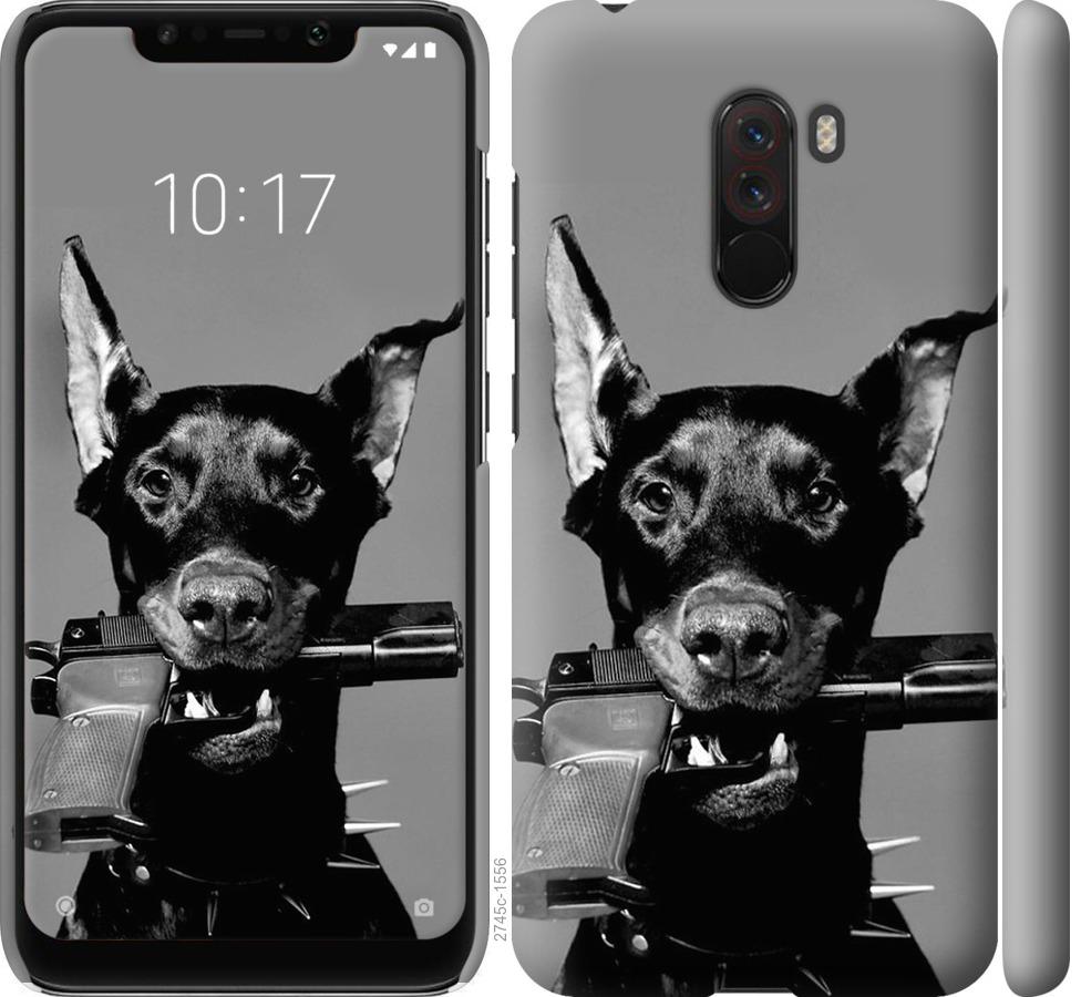 

Чохол на Xiaomi Pocophone F1 Доберман