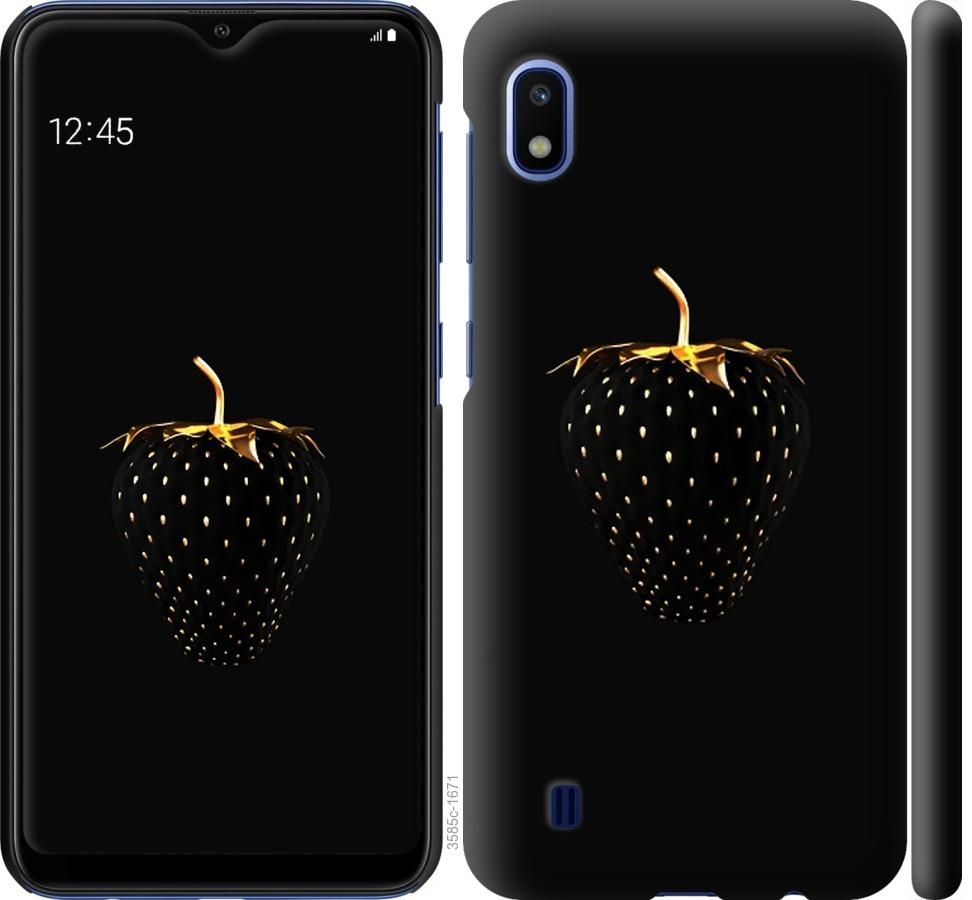 

Чохол на Samsung Galaxy A10 2019 A105F Чорна полуниця