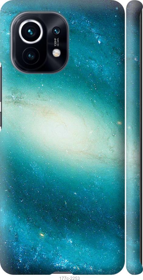 Чехол на Xiaomi Mi 11 Голубая галактика