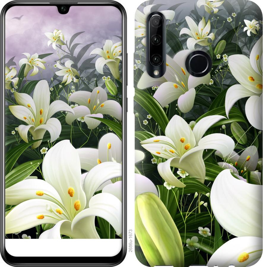 

Чохол на Huawei Honor 20 Lite білі лілії