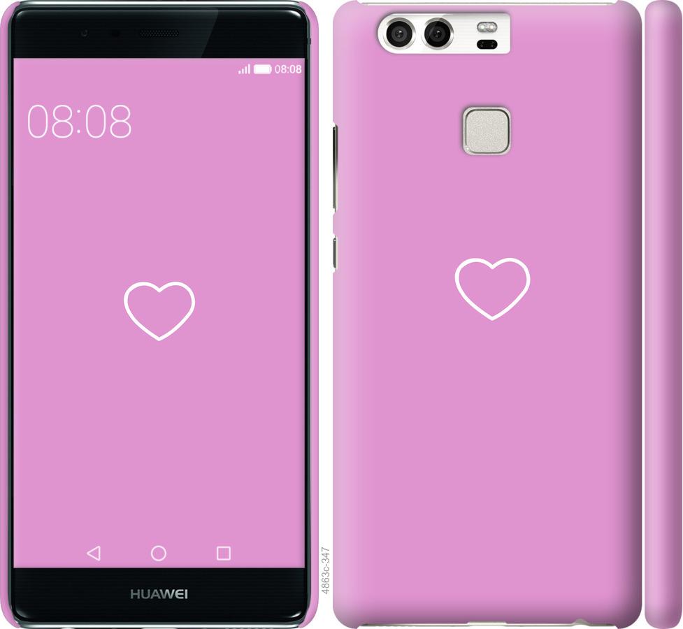 

Чохол на Huawei P9 серце 2