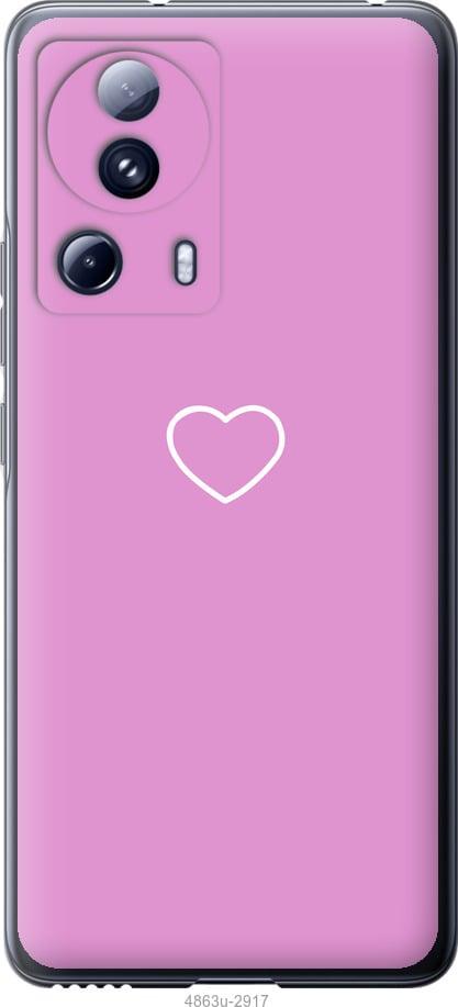 Чохол на Xiaomi 13 Lite серце 2