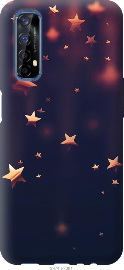

Чехол на Realme 7 Падающие звезды
