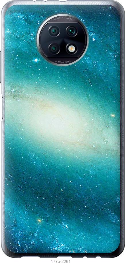 Чехол на Xiaomi Redmi Note 9T Голубая галактика