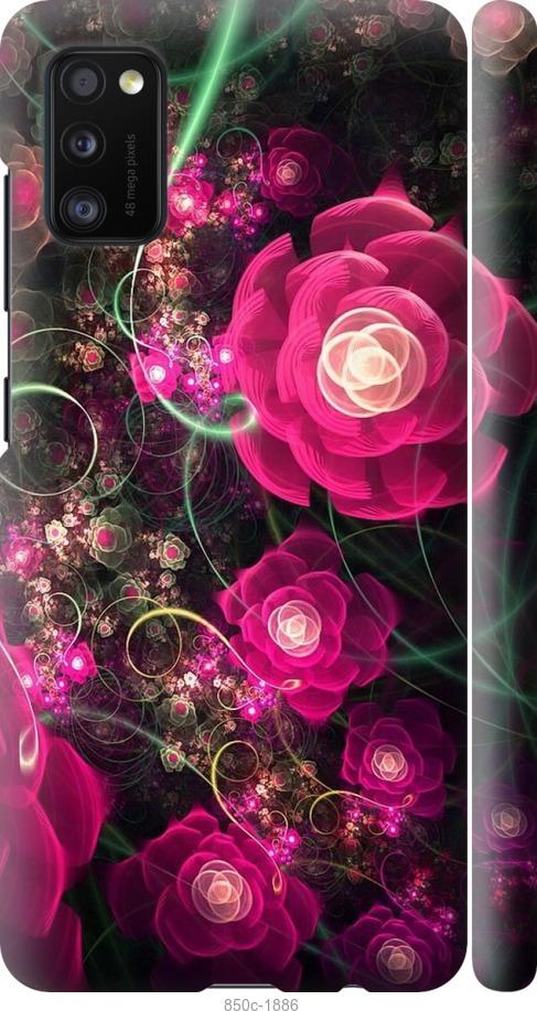 Чохол на Samsung Galaxy A41 A415F Абстрактні квіти 3