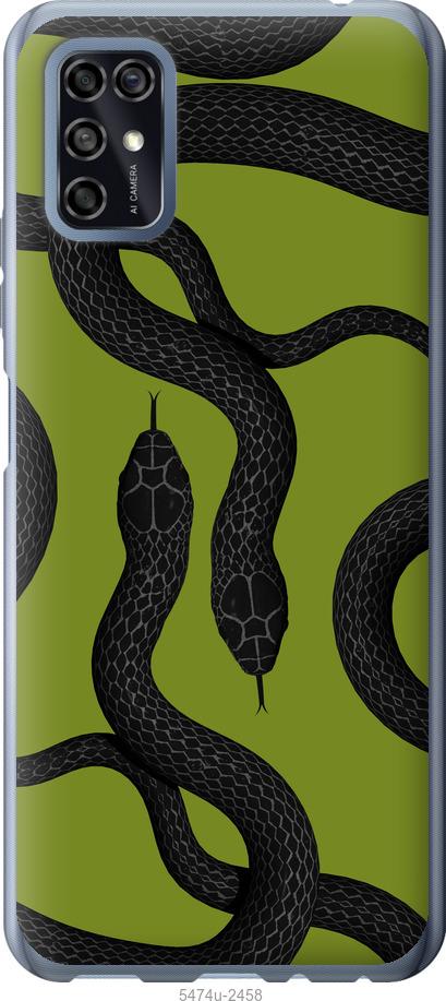 

Чехол на ZTE Blade V2020 Smart Змеи v2