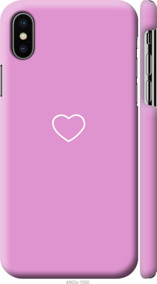 

Чохол на iPhone XS серце 2