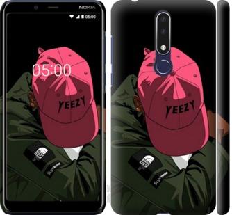 

Чехол на Nokia 3.1 Plus logo de yeezy