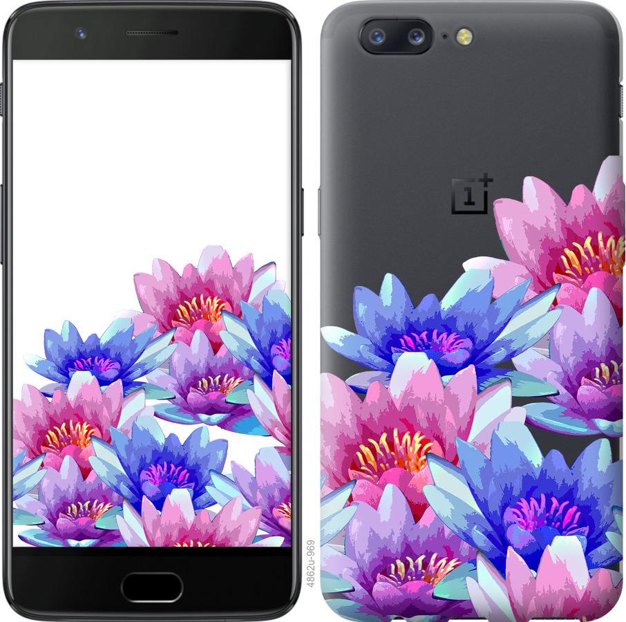 

Чехол на OnePlus 5 Лотос