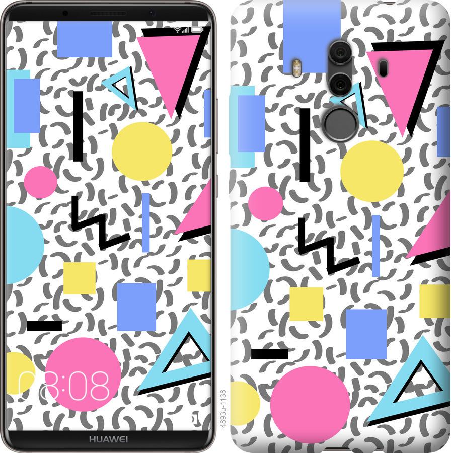 

Чехол на Huawei Mate 10 Pro Color shapes