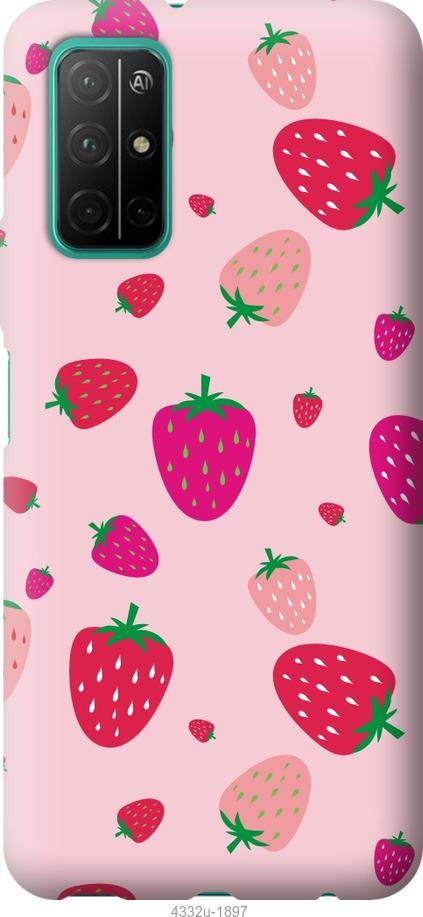 

Чехол на Huawei Honor 30S Клубнички