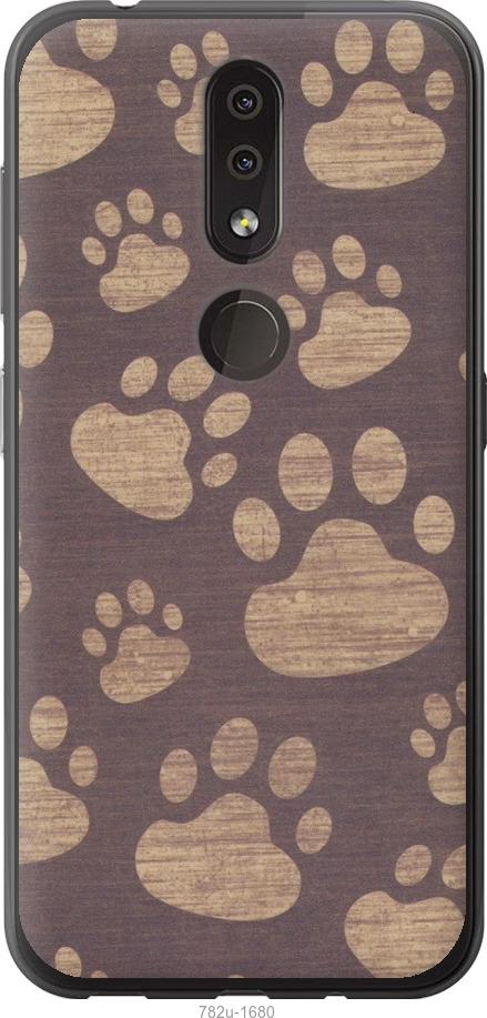 

Чехол на Nokia 4.2 Следы тигра