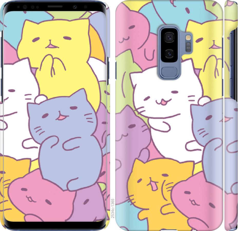 

Чехол на Samsung Galaxy S9 Plus Котики