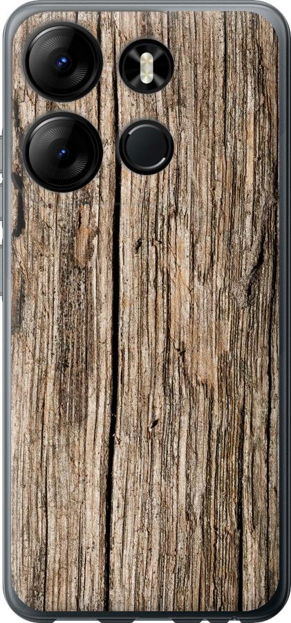 

Чохол на Tecno Spark Go 2023 BF7 Текстура дерева