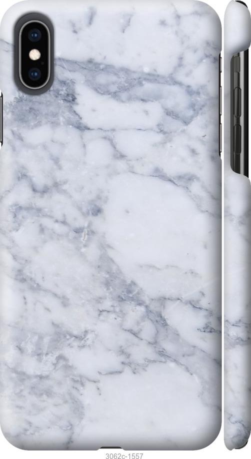 

Чохол на iPhone XS Max Блакитний мармур