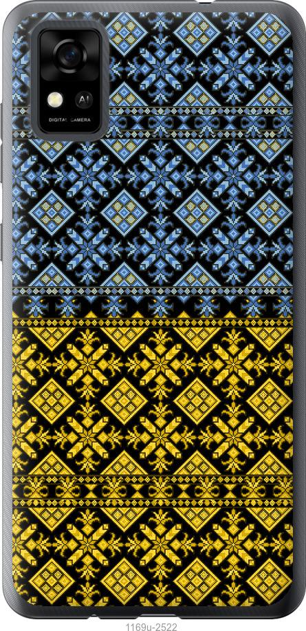 

Чохол на ZTE Blade A31 Жовто-блакитна вишиванка