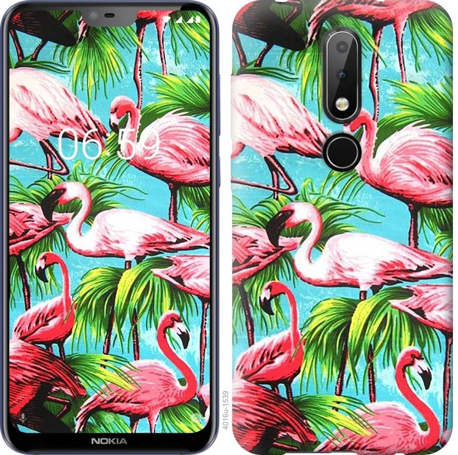 

Чехол на Nokia 6.1 Plus Tropical background