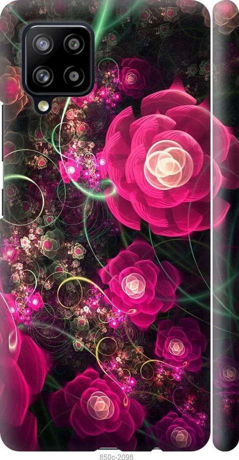 Чехол на Samsung Galaxy A42 A426B Абстрактные цветы 3