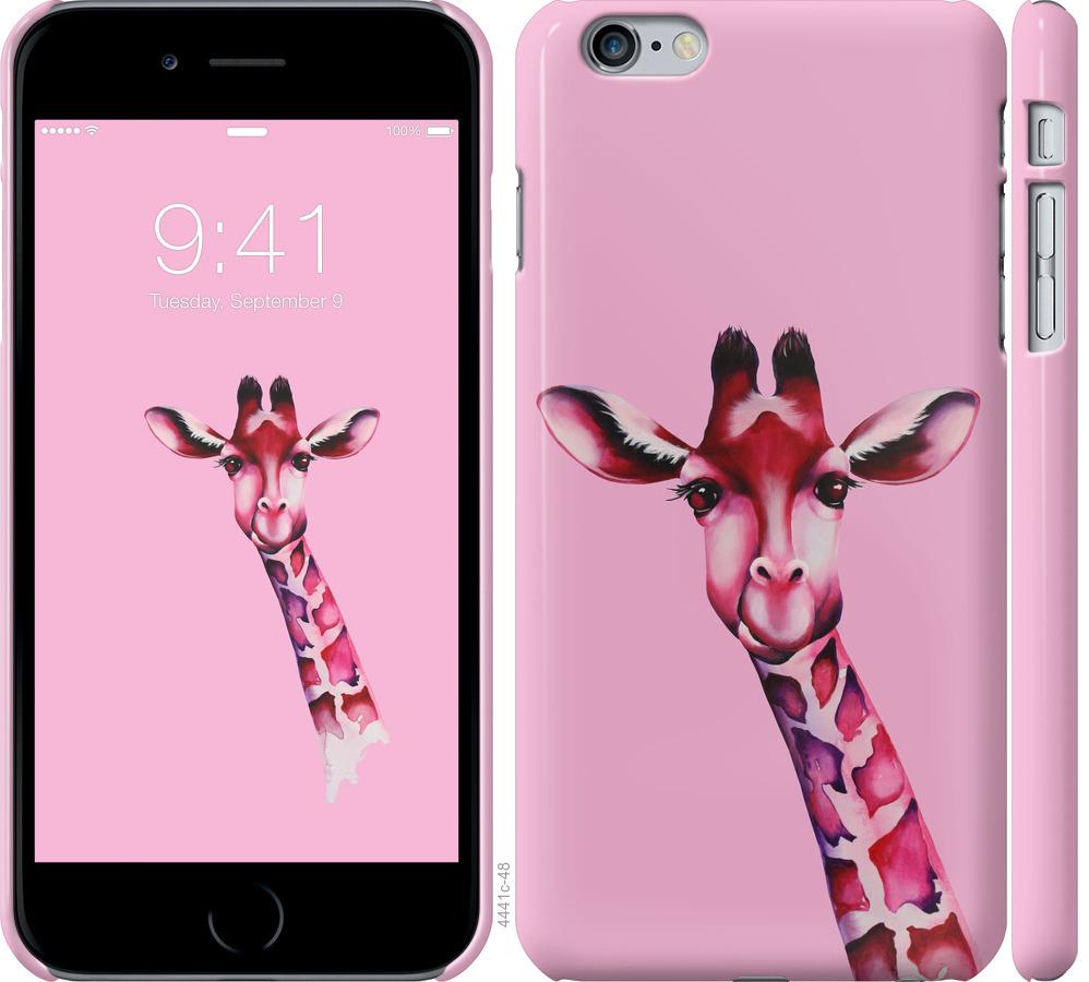 

Чохол на iPhone 6 Plus Рожева жирафа