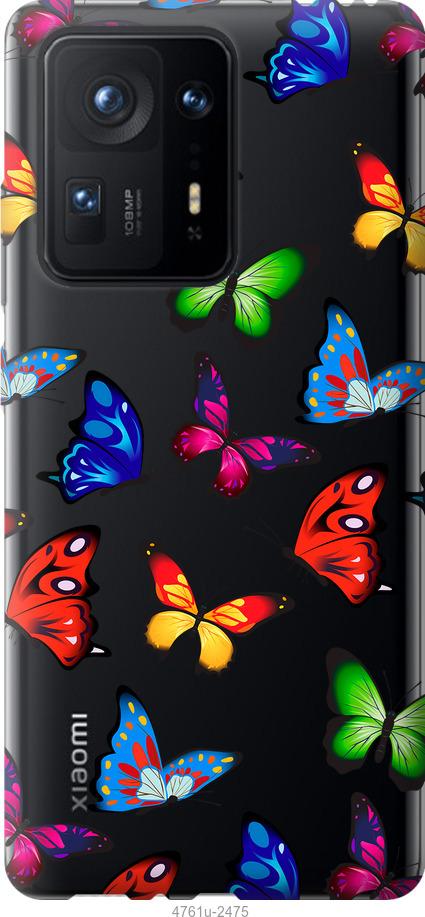 

Чехол на Xiaomi Mix 4 Красочные мотыльки