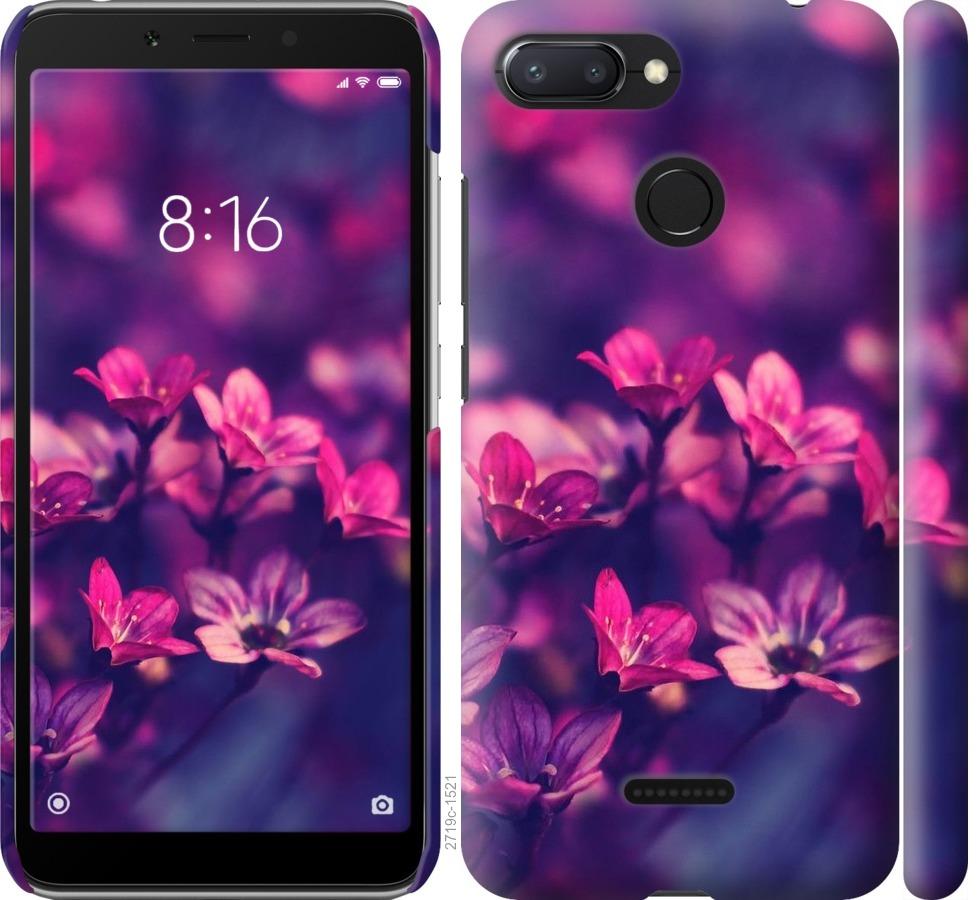

Чохол на Xiaomi Redmi 6 Пурпурні квіти