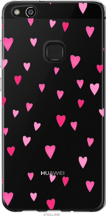 Чохол на Huawei P10 Lite Серця 2