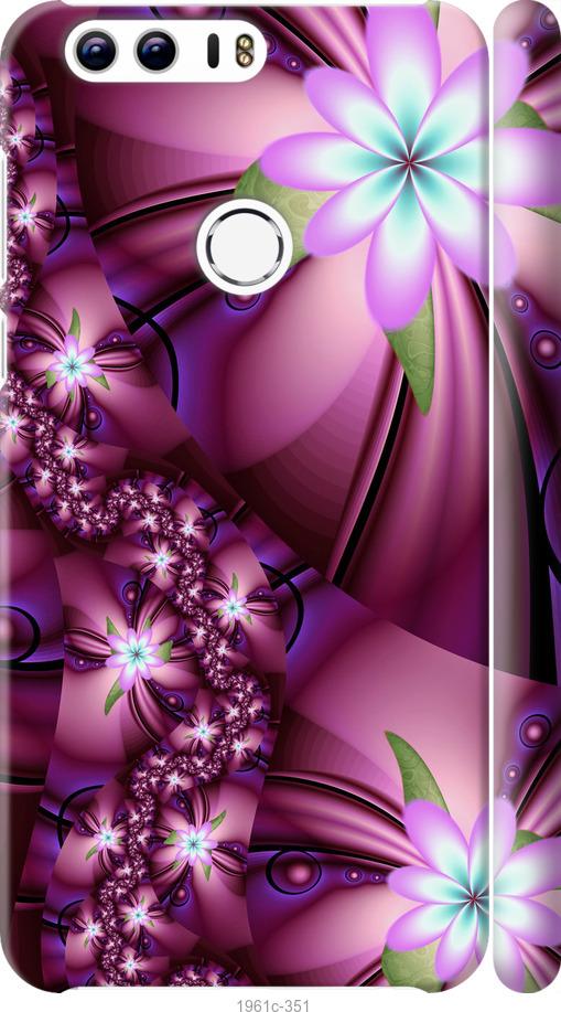 

Чехол на Huawei Honor 8 Цветочная мозаика