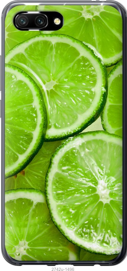 

Чехол на Huawei Honor 10 Лайм