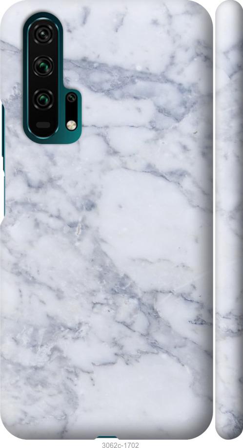 

Чехол на Huawei Honor 20 Pro Голубой мрамор