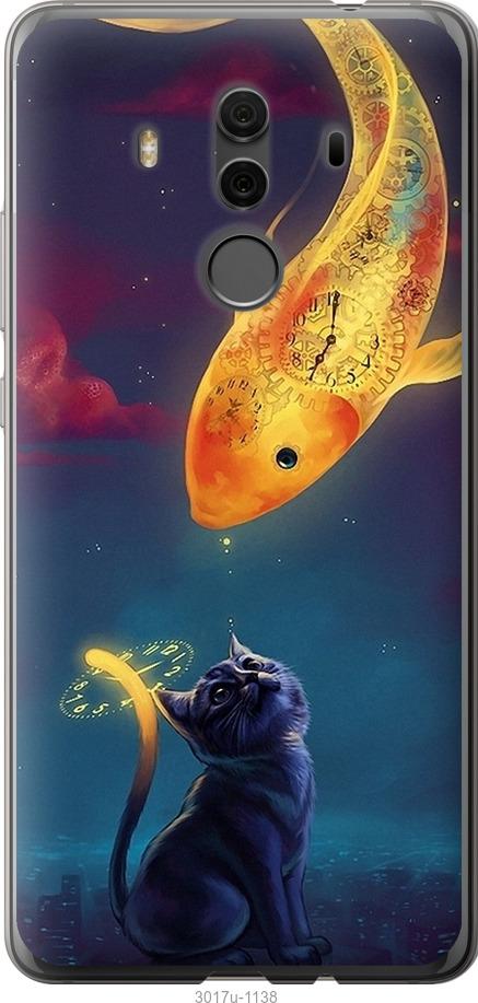 

Чехол на Huawei Mate 10 Pro Кошкин сон