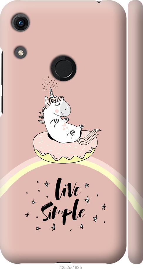 

Чехол на Huawei Honor 8A Единорожка в пончике