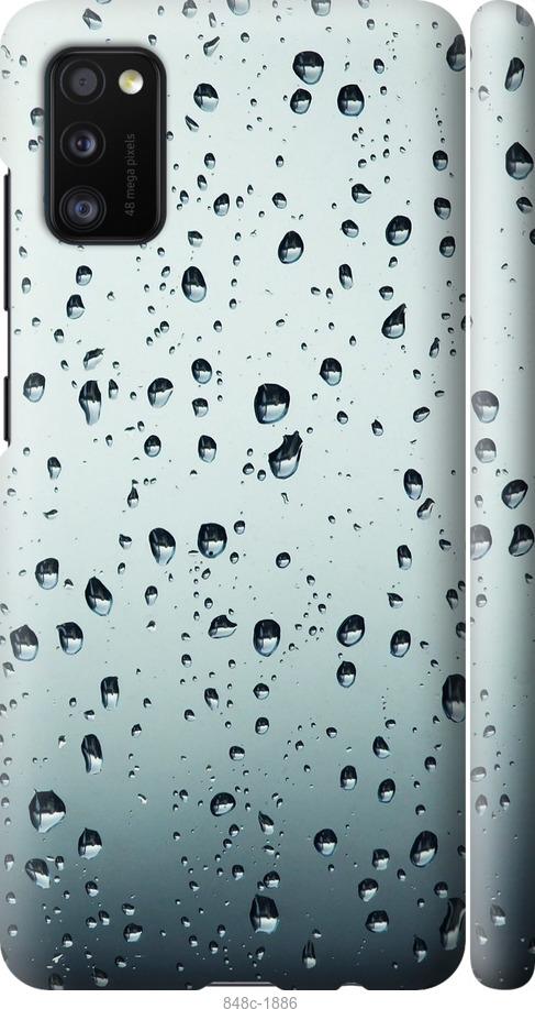 Чехол на Samsung Galaxy A41 A415F Стекло в каплях