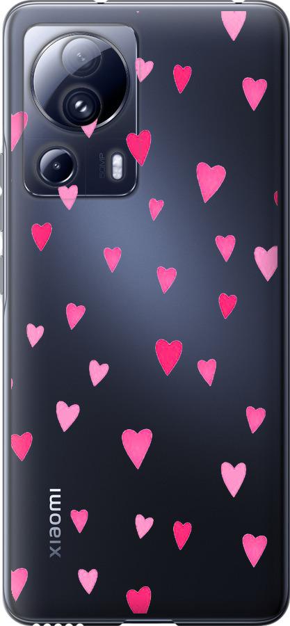 Чохол на Xiaomi 13 Lite Серця 2