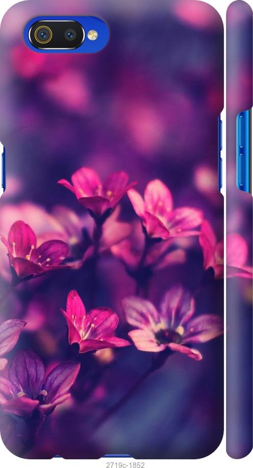 

Чехол на Realme C2 Пурпурные цветы
