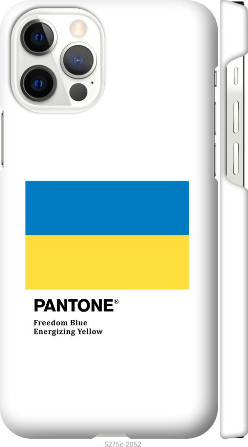 Чехол на iPhone 12 Прапор Пантон