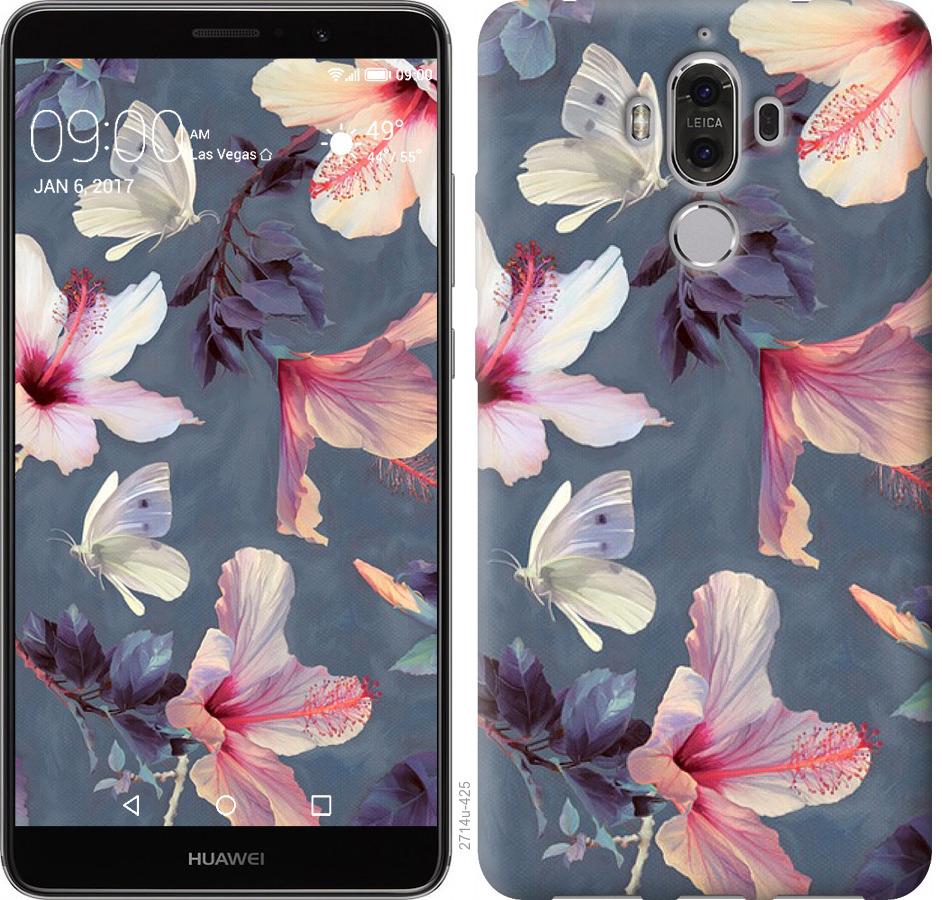 

Чохол на Huawei Mate 9 Намальовані квіти