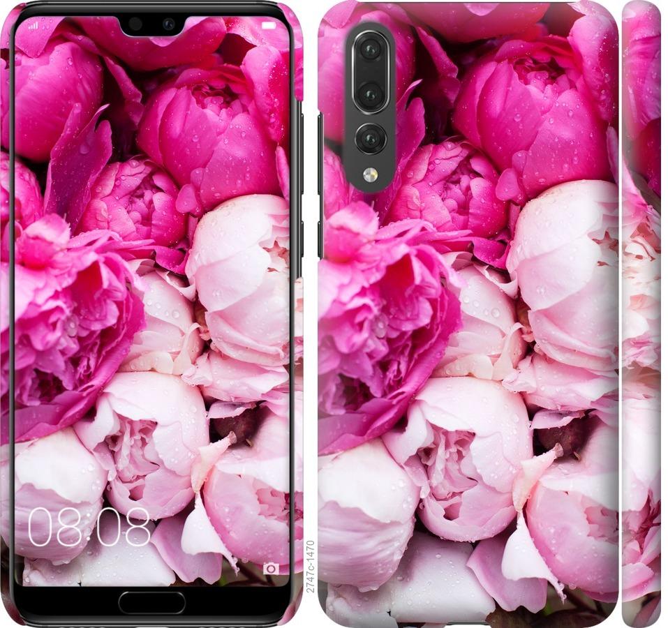 

Чохол на Huawei P20 Pro Рожеві півонії