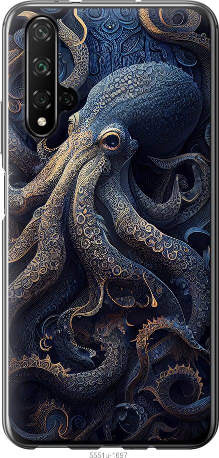 

Чехол на Huawei Nova 5T Осьминог