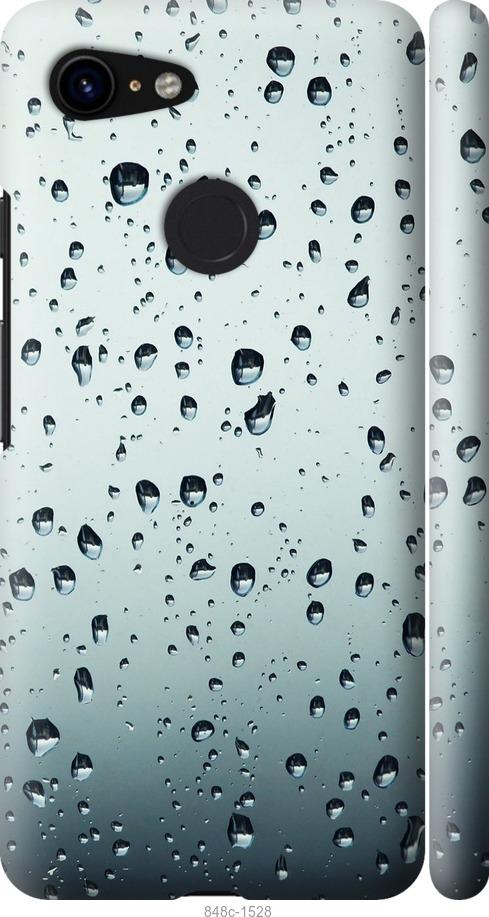 

Чехол на Google Pixel 3 Стекло в каплях