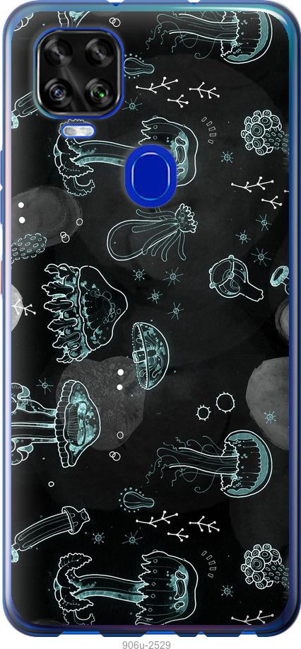

Чехол на ZTE Blade V2020 Медузы